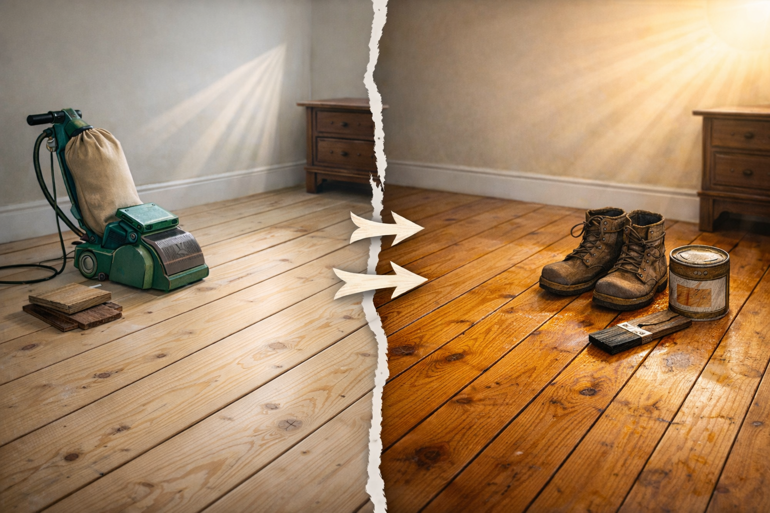 Best Finish for High Traffic Pine Floors (Without Going Orange)