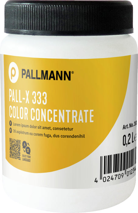 CLEARANCE - PALLMANN PALL X 333 C COLOUR CONCENTRATE BLEACHED GREY