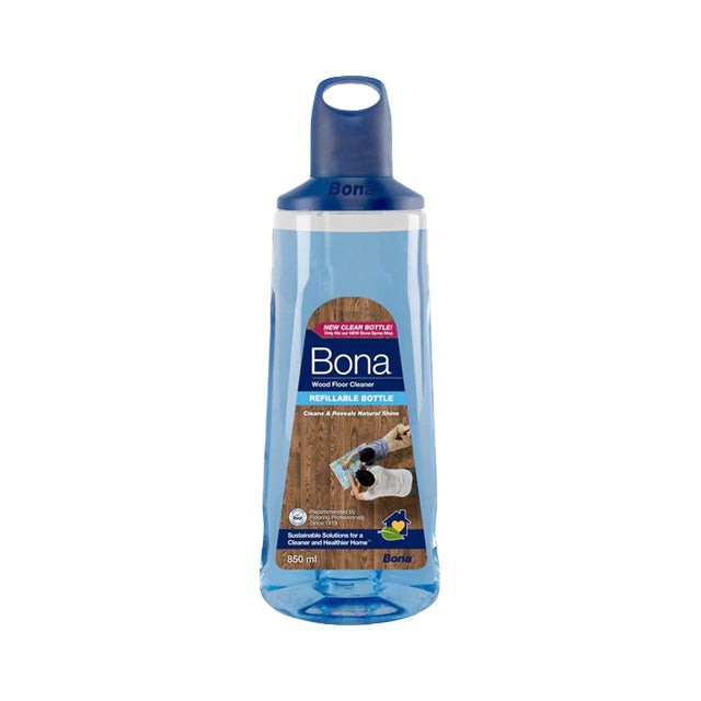 BONA WOOD FLOOR CLEANER REFILL BOTTLE 850ML