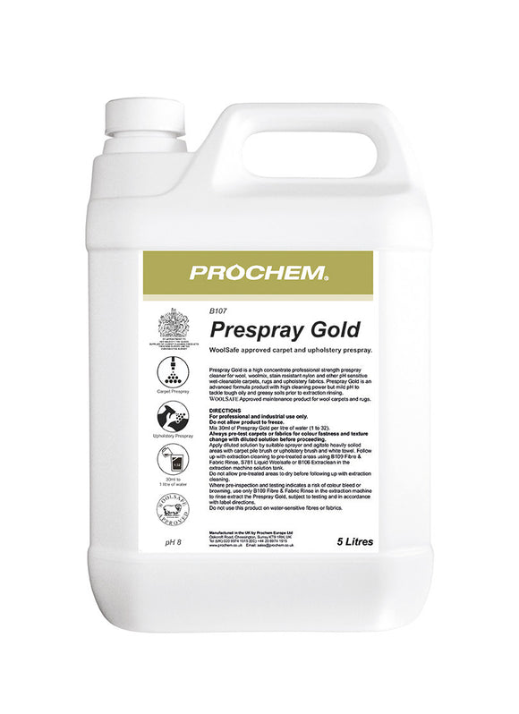 Prochem Prespray Gold 5 Litre